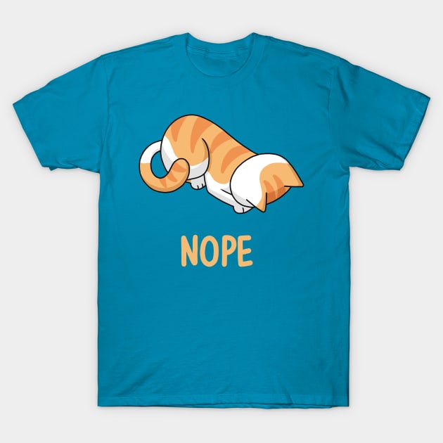 NOPE T-Shirt by Doodlecats 